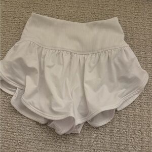 FP Movement by Free People White Athletic Shorts